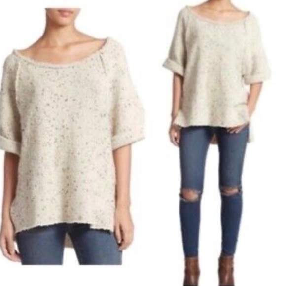 NWOT Free People Tweed Sweater - Picture 4 of 16
